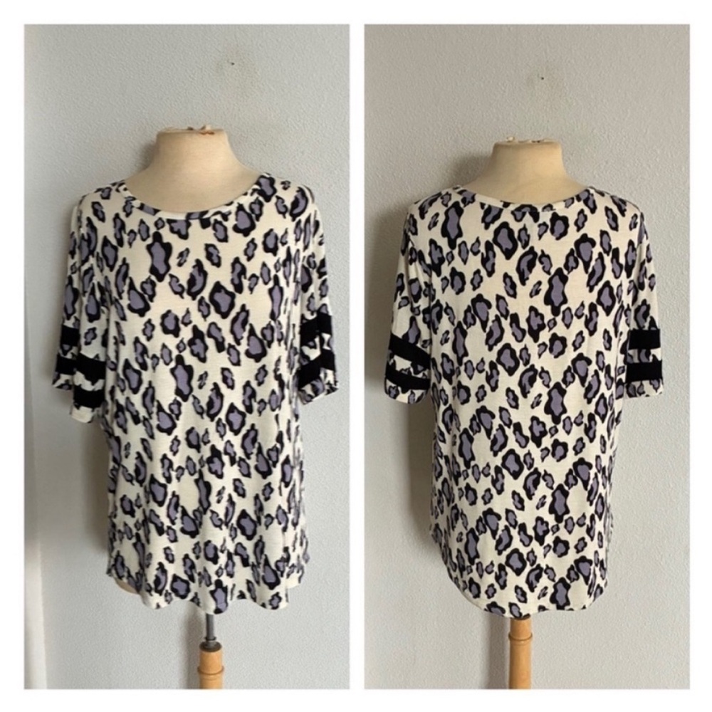Como Vintage animal print tee